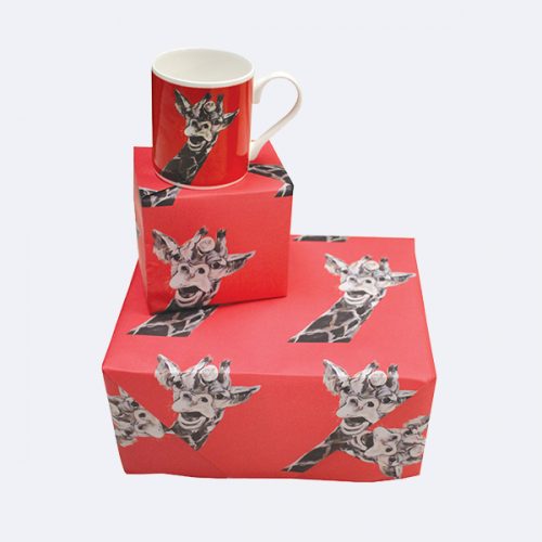 Giraffe Wrapping Paper 20 Sheets