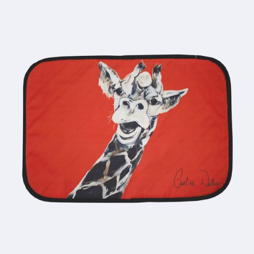 Giraffe Fabric Placemats set of 4