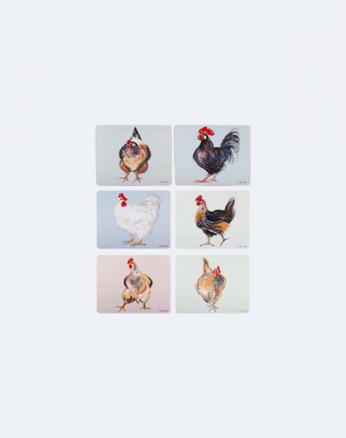 Chicken Placemats set of 6