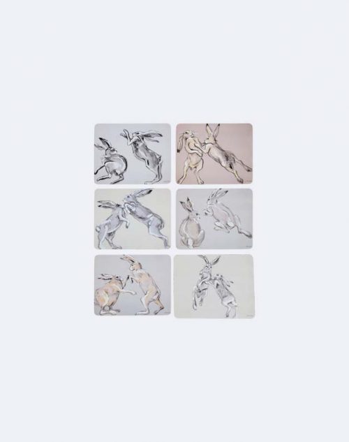 Hare Placemats Set of Six